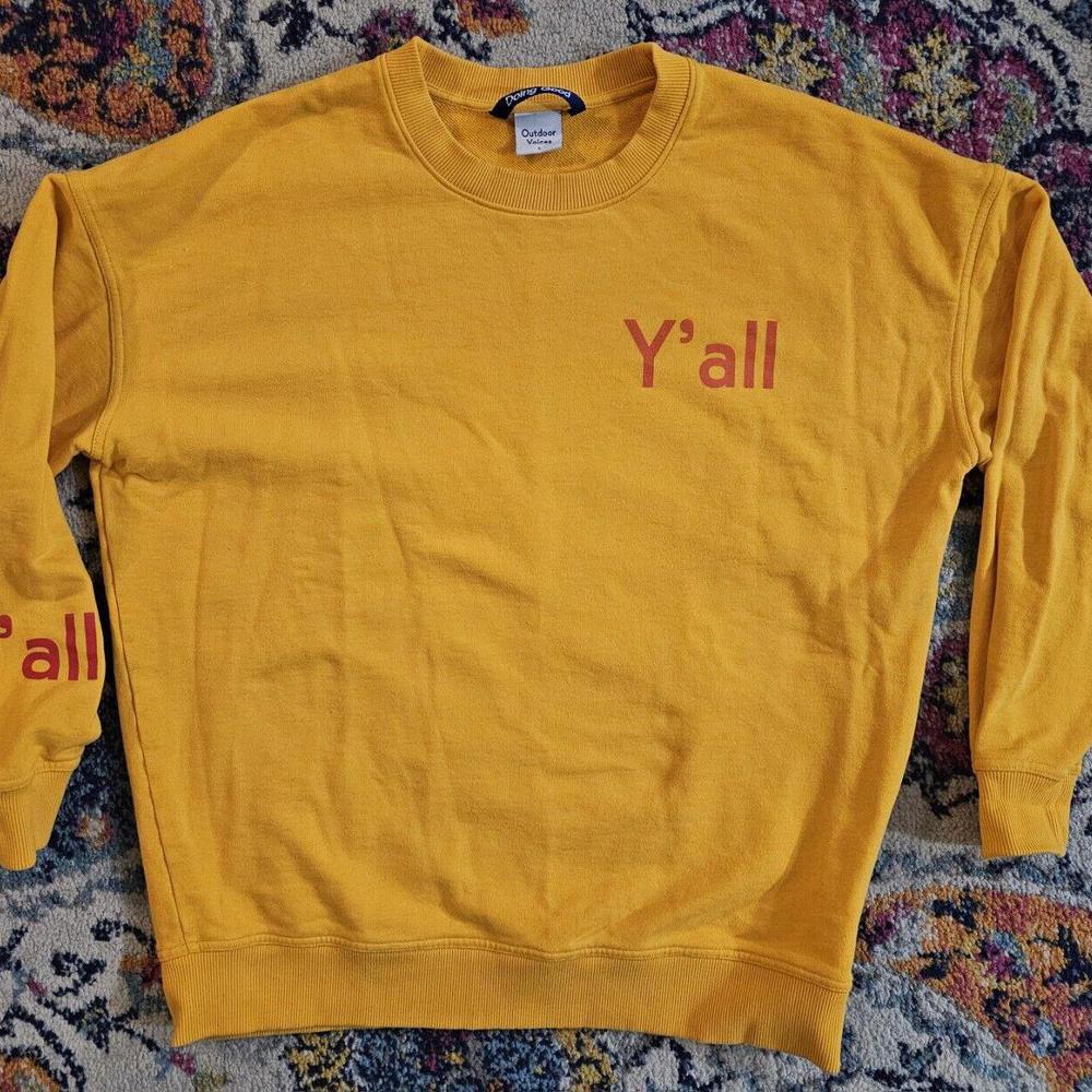 Outdoor Voices Sweatshirt Size SMALL Crewneck Y’ALL